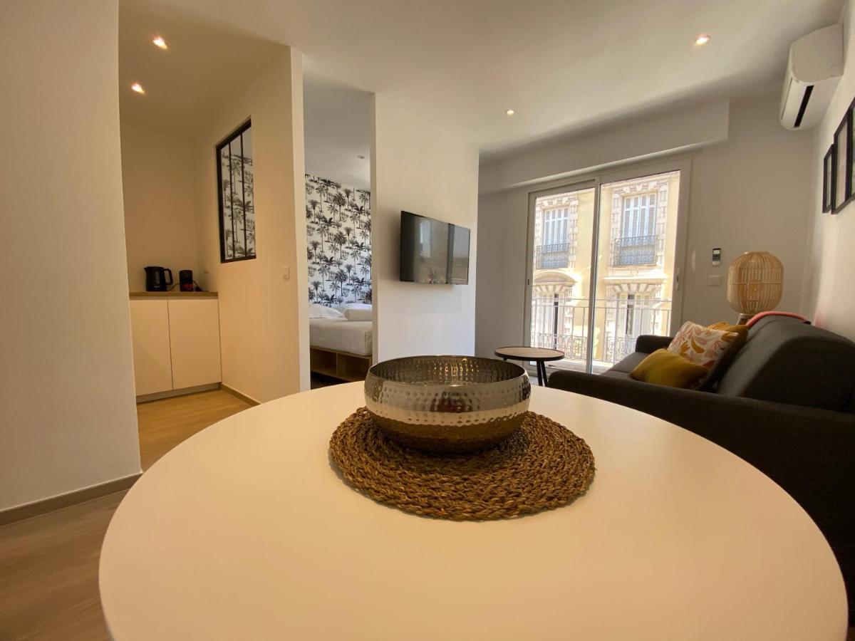 C001-Beau Studio Neuf Situe Au Centre Кан Екстериор снимка