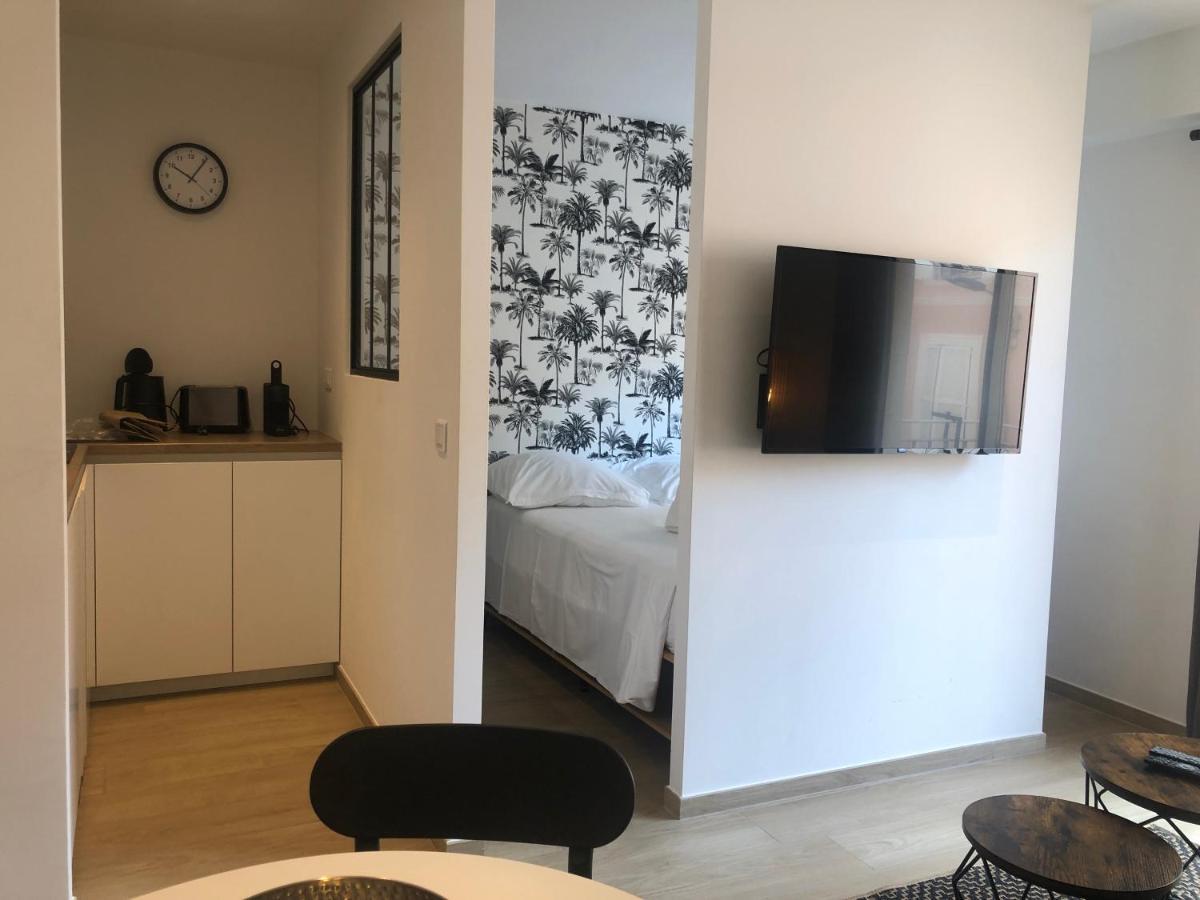 C001-Beau Studio Neuf Situe Au Centre Кан Екстериор снимка