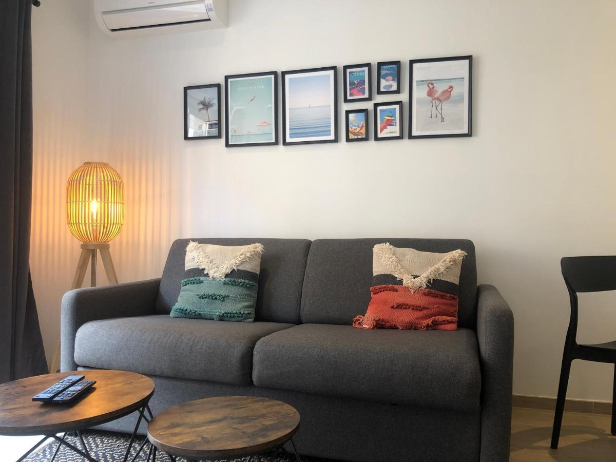 C001-Beau Studio Neuf Situe Au Centre Кан Екстериор снимка